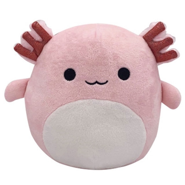 20cm Axolotl Plush Toy Kawaii Cows Dinosaur Frog Stuffed Animals Plushie Baby Toys Soft Pillow Children Gift
