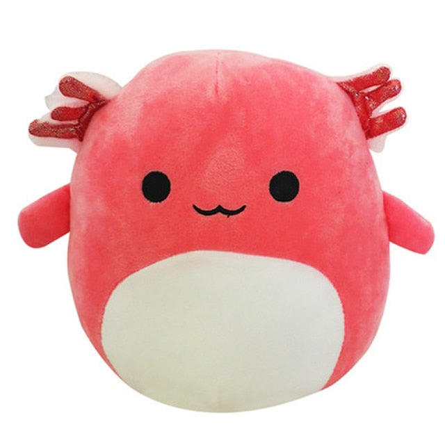 20cm Axolotl Plush Toy Kawaii Cows Dinosaur Frog Stuffed Animals Plushie Baby Toys Soft Pillow Children Gift