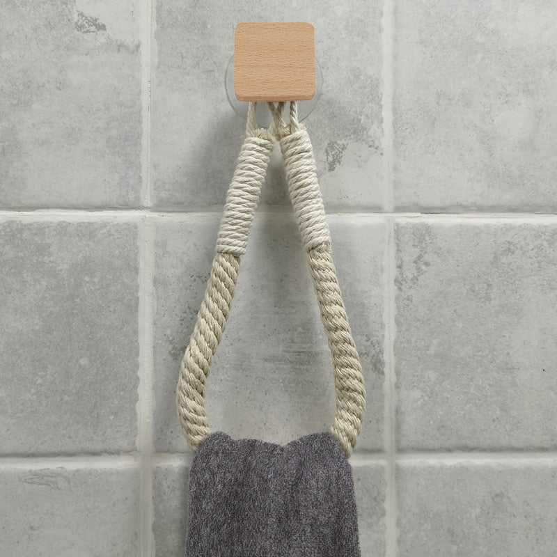 Antique Towel Rope Home Hotel Bathroom Decoration Paper Towel Rack Toilet Paper Rack Towel Rack Toliet Paper Holder