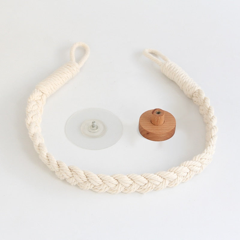 Antique Towel Rope Home Hotel Bathroom Decoration Paper Towel Rack Toilet Paper Rack Towel Rack Toliet Paper Holder