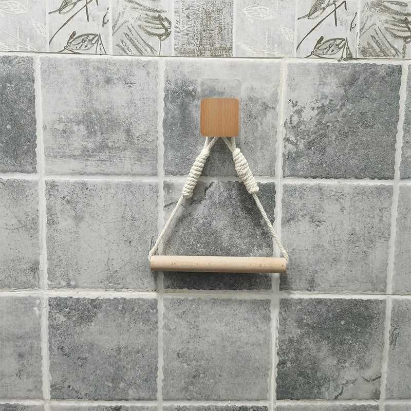 Antique Towel Rope Home Hotel Bathroom Decoration Paper Towel Rack Toilet Paper Rack Towel Rack Toliet Paper Holder