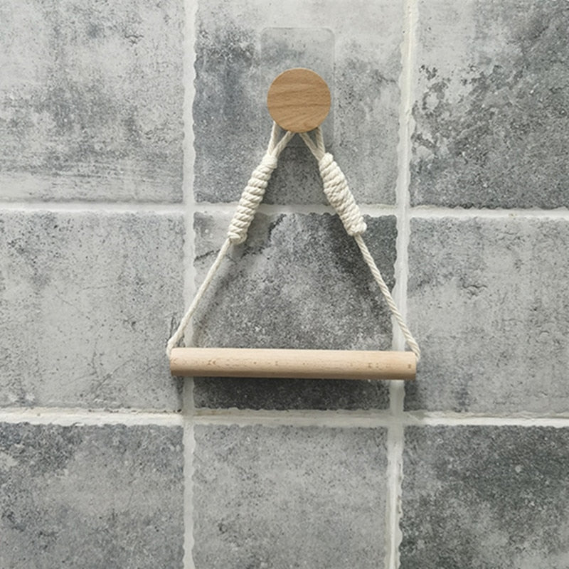 Antique Towel Rope Home Hotel Bathroom Decoration Paper Towel Rack Toilet Paper Rack Towel Rack Toliet Paper Holder