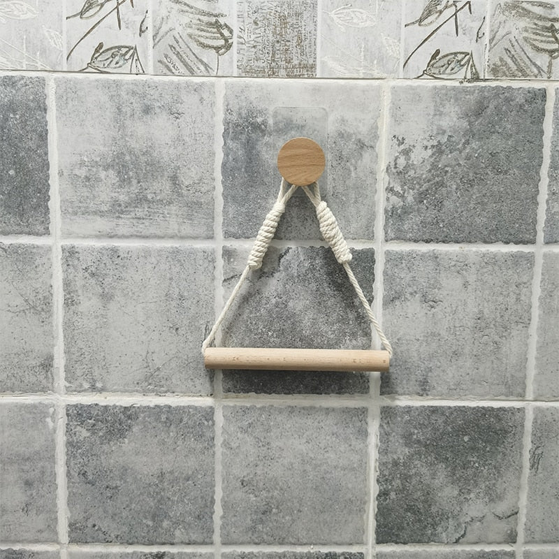 Antique Towel Rope Home Hotel Bathroom Decoration Paper Towel Rack Toilet Paper Rack Towel Rack Toliet Paper Holder