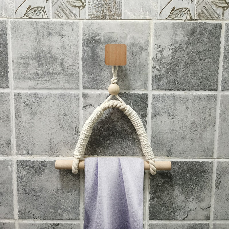 Antique Towel Rope Home Hotel Bathroom Decoration Paper Towel Rack Toilet Paper Rack Towel Rack Toliet Paper Holder