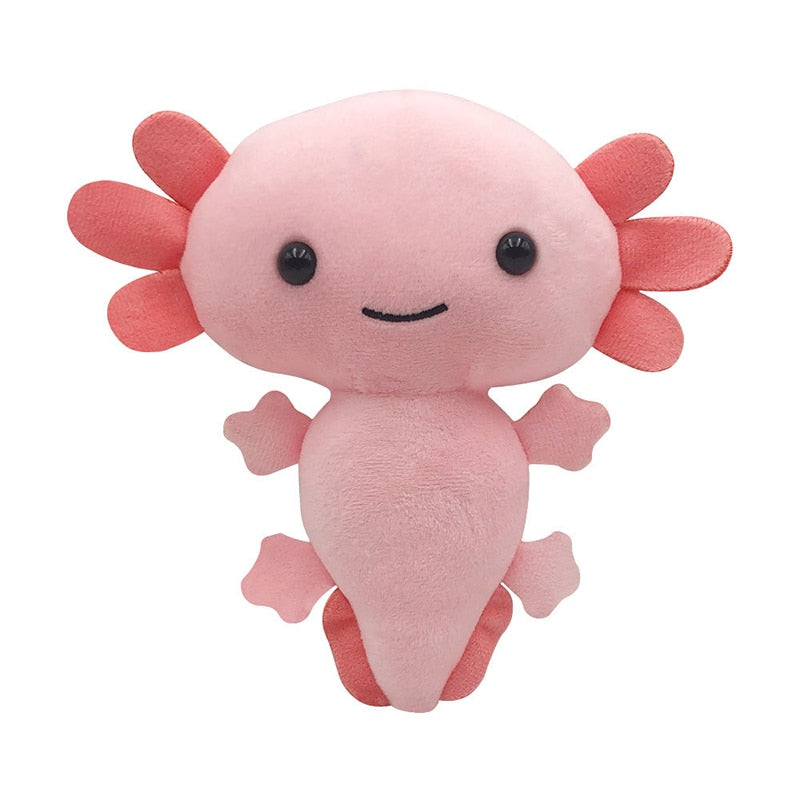 Kawaii Axolotl Plush Toy Cartoon Cute Animal Stuffed Plushie Doll For Kids Birthday Christmas Halloween Gifts Home Decoration