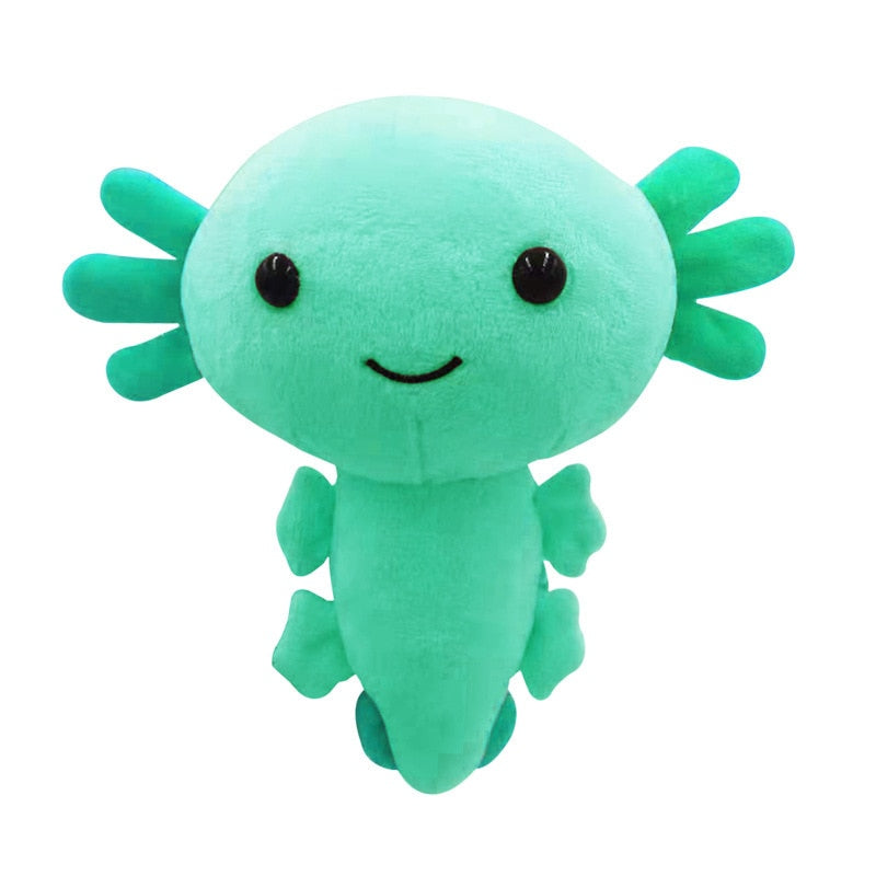 Kawaii Axolotl Plush Toy Cartoon Cute Animal Stuffed Plushie Doll For Kids Birthday Christmas Halloween Gifts Home Decoration