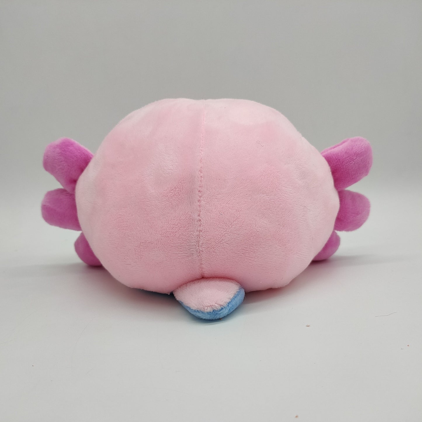 New Reversible Blue Axolotl Plush Toy Axolotled Plush Pillow Kawaii Animal Soft Dolls Game Peluche Birthday Gift For Children