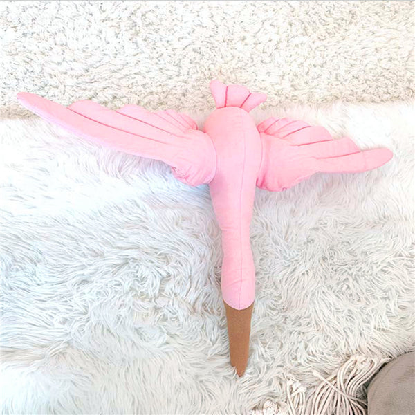 Creative Hanging Swan Plush Home Décor